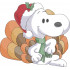 Christmas Nosey Dog