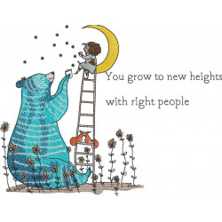 You Grow To New Heights Quote