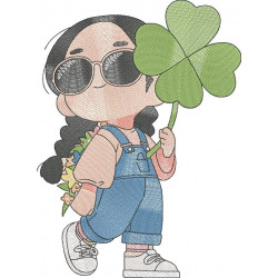 Lucky Clover Girl