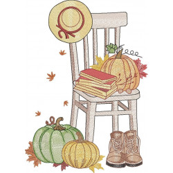 Fall Gardening Chair