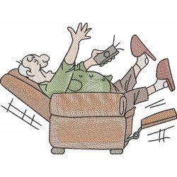 Relaxing Grandpa