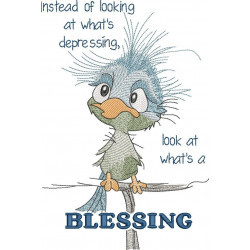 Look At Blessing Bird Quote
