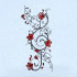 Musical Treble Clef With Flowers