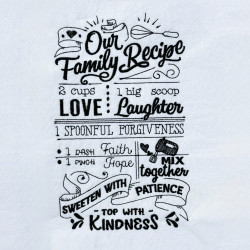 Our Family Recipe Quote
