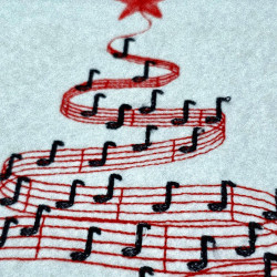 Christmas Music Tree