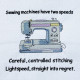 Sewing Machine Speeds Funny Quote Sewing Machine Speeds Funny Quote
