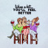 Wine a Bit Funny Ladies Quote