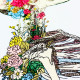 Floral Blooming Skeleton Floral Blooming Skeleton