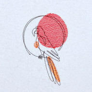Parrot Line Art