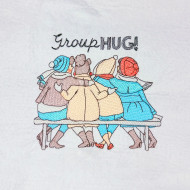 Lady Friends Group Hug