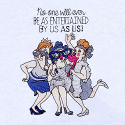 Funny Girl Friends Entertainers