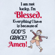 I am Blessed God's Grace Saying