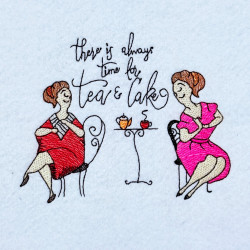 Tea Time Girl Friends