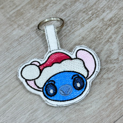 Christmas Stitch ITH Snap tab