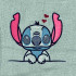 Stitch With Hearts Embossed Applique