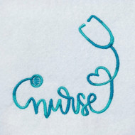 Nurse Embroidery Design