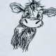 Cute Cow Line Art Cute Cow Line Art