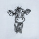 Cute Cow Line Art Cute Cow Line Art