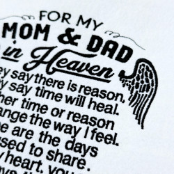 Mom And Dad In Heaven Quote