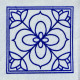 Floral Square Frame Floral Square Frame