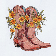 Floral Cowgirl Boots