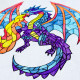 Stained Glass Dragon Stained Glass Dragon