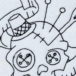 Stitchpunk Skull