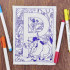 Letter P Coloring Page