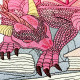 Horned Dragon on Books Horned Dragon on Books