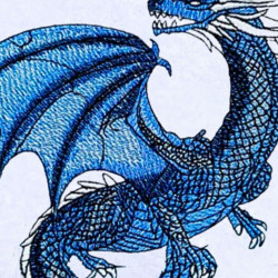 Blue Scaled Dragon
