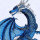 Blue Scaled Dragon Blue Scaled Dragon