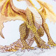 Gold Dragon on Terrain Gold Dragon on Terrain