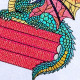 Baby Dragon on Books Baby Dragon on Books