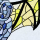 Studious Stained Glass Baby Dragon Studious Stained Glass Baby Dragon