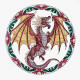 Roaring Dragon Floral Border Roaring Dragon Floral Border