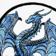 Blue Dragon ITH Coaster
