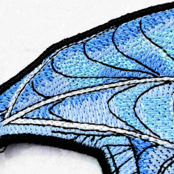 Moon Dragon ITH Shoe Wing