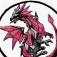 Spiked Mane Dragon ITH Coaster
