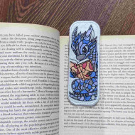 Studious Dragon ITH Bookmark