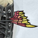 Fiery Dragon ITH Shoe Wing