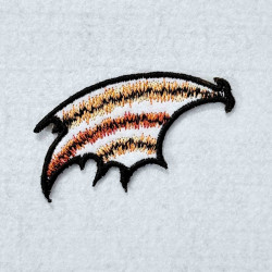 Striped ITH Shoe Wing