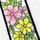 Floral ITH Bookmark