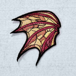 Red Dragon ITH Shoe Wing