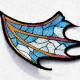 Stained Dragon ITH Shoe Wing