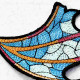 Stained Dragon ITH Shoe Wing