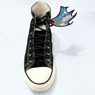 Stained Dragon ITH Shoe Wing