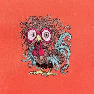 Funny Lost Rooster