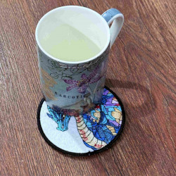 Horned Dragon ITH Coaster