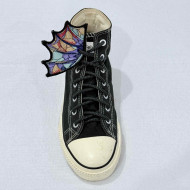 Stained Glass Dragon ITH Shoe Wing