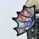 Stained Glass Dragon ITH Shoe Wing